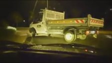 Virajda Kamyonetle Drift