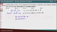 Sayı Problemleri - Konu Anlatımı Ders 2