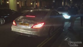 Swarovski Taşla Mercedes CLS 350 Kaplatmak
