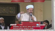 Şemdinli 'hz. Seyyit Taha Yatılı Erkek Kur'an Kursu' Hizmete Girdi