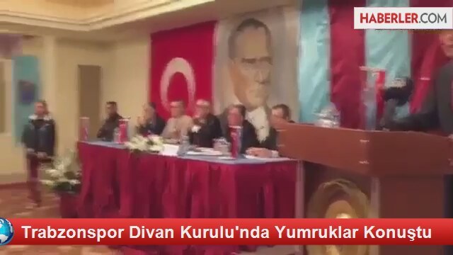 Trabzonspor Divan Kurulu'nda Yumruklar Konuştu