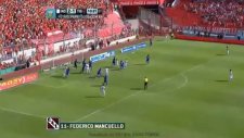 Independiente'li Mancuello Kornerden Attı