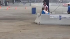 Ankara Redbull Drift Gösterilerindeki Kaza Anı
