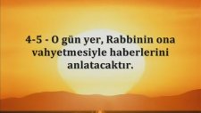 Zilzal Suresi Elmalı Muhammed Hamdi Yazır Mealli