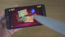 Galaxy Note 4'ün Ekranını Bıçakla Test Etmek