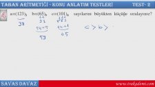 Trakademi - Taban Aritmetiği Konu Anlatımı Ders 2