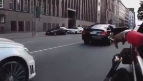 Almanya Hamburg'da Türk Düğün Konvoyu