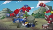 Rescue Bots Optimus Primal Ve Elektronik Heatwave