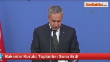 Bakanlar Kurulu Toplantısı Sona Erdi