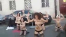 Femen Grubu Tunus Protestosu