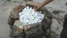 2538 Tane Pinpon Topunu Yakmak