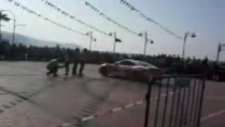 Cesur Türk Kızı Burcu'dan Drift Gösterisi
