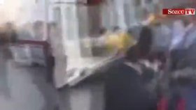 AKP Mitinginde Polis Tarafından Vurulan Vatandaş