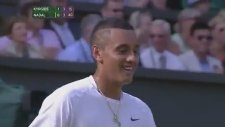 Nick Kyrgios'un Rafael Nadal'la Kafa Bulması
