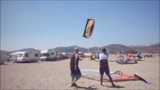 Sahilde Kitesurfing Yapamamak (Turist ve Türk İçerir)