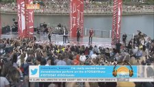 One Direction - Steal My Girl - Today Show City Walk