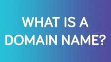 What is A Domain Name