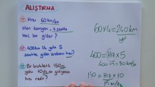 5 Dk'da Hareket Problemleri - Matematik, Tonguc Akademi, Mehmet Tugutlu