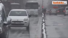 Sivas'ta Kar Yağışı Etkili Oluyor