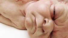 Ron Mueck'in hiper realist dev heykelleri