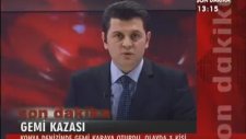 Konya Denizinde Geminin Karaya Vurmasıyla Adana'ya Savrulan 3 Kişi