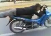 Yatarak Motorsiklet Kullanmak