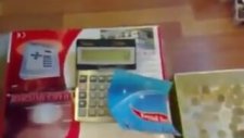 Bozuk Para Sayma Makinesi - Türk İcadı (Hesap Makinesi İçerir)