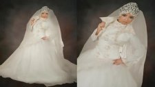 Tesettürlü Gelin Başı Modelleri 2014 Tesettür Gelinlik Saçları