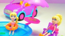 Polly Pocket Havuzda Güzel Bir Gün - Evcilik TV
