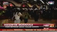 Eylemciler Polisi Tahrik Ediyor Diyen Muhabire Tokat
