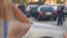 Sahibini Korumak İsteyen Köpeğe Polis Kurşunu