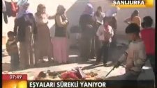 Şanlıurfa'da Kendi Kendine Yanan Ev