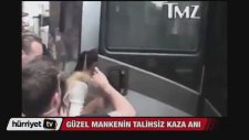 Adriana Lima'nın Otobüs ile İmtihanı
