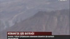 Işid Kobani'ye Bayrak Dikmesi