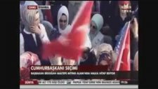 Recep Tayyip Erdoğanın Elini Tutunca Ayılan Kadın