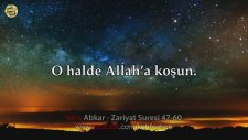 Idrees Abkar (İdris Abkar) Surah (Dhariyat) Zariyat 47-63 (Masaallah)