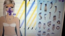 Sarışınlar İçin Kolay Saç Modeli (Stardoll)