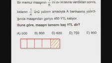 Kesir Problemleri, Konu Anlatımı - Ekol Hoca