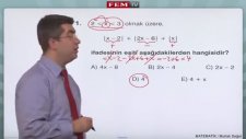 Mutlak Değer - Soru Çözümleri