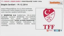 Beşiktaş, PFDKya Sevk Edildi