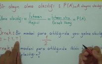 Olasılık 1 - Şenol Hoca
