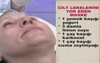 Cilt Lekelerine Doğal Maske Tarifi-Yoğurt Ve Limon Suyu Formülü-Hamilelik Lekesi Nasıl Geçer