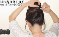 Hacimli Dağınık Topuz Modeli