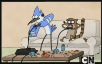 Regular Show Televizyona Sinirlenmek