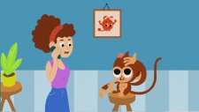 5 Little Monkeys Jumping On The Bed Nursery Rhyme -- My Magic Pet Morphle
