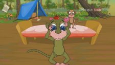 Five Little Monkeys Jumping on The Bed - English Nursery Rhymes - Cartoon/Animated Rhymes For Kids