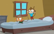 Five Little Monkeys Jumping on the Bed - Nursery Rhyme by Laughing Dots