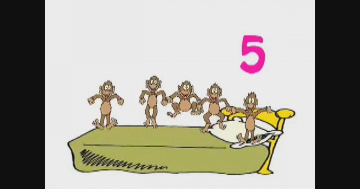 10 little monkeys jumping on the bed original song