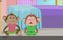 Five Little Monkeys Jumping On The Bed with Lyrics - Kids Songs Nursery Rhymes by EFlashApps