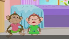 Five Little Monkeys Jumping On The Bed with Lyrics - Kids Songs Nursery Rhymes by EFlashApps